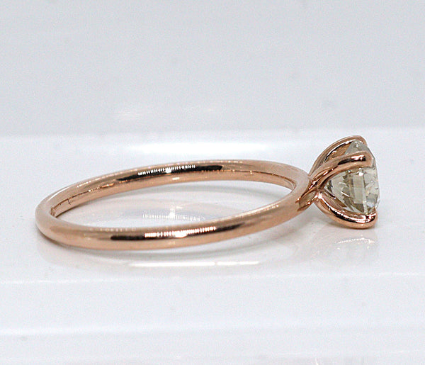 Natuurlijke diamanten ring - Maat: 17.7 mm