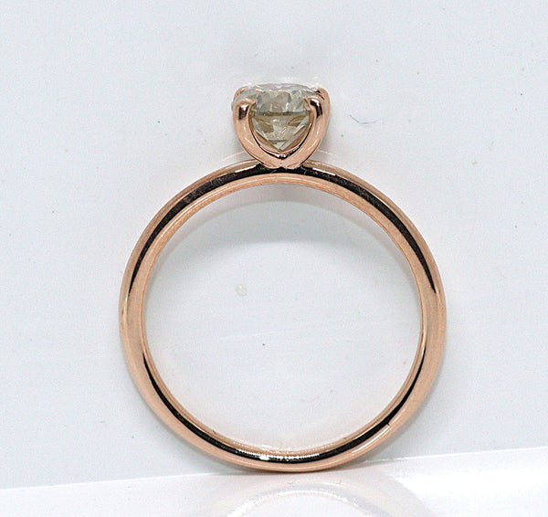 Natuurlijke diamanten ring - Maat: 17.7 mm