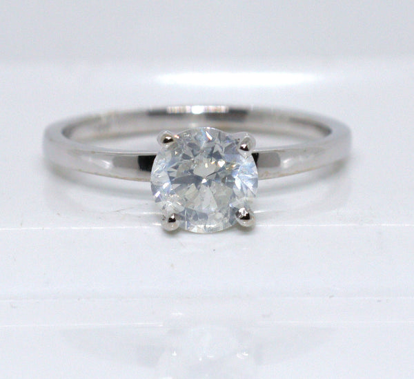 Natuurlijke diamanten ring - Maat: 16.7 mm