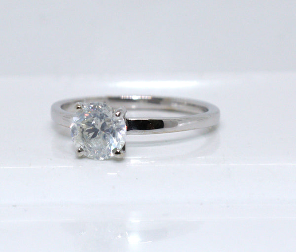 Natuurlijke diamanten ring - Maat: 16.7 mm