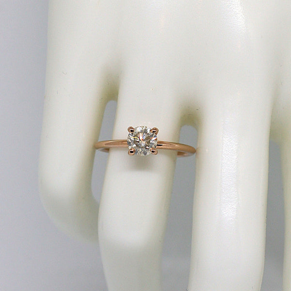 Natuurlijke diamanten ring - Maat: 17.7 mm