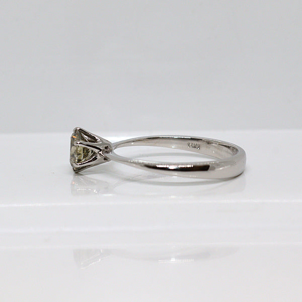 Natuurlijke diamanten ring - Maat: 17 mm