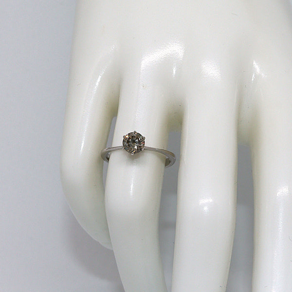 Natuurlijke diamanten ring - Maat: 17 mm