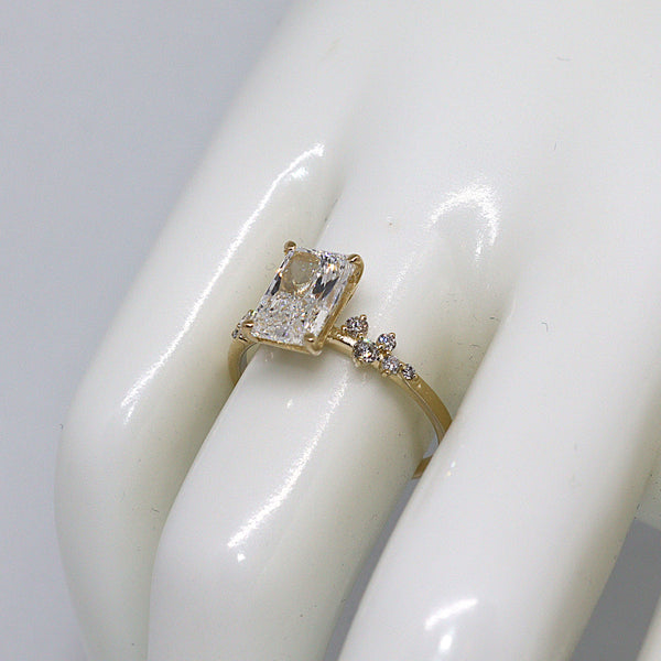 Lab Grown - Diamanten ring - 17.5 mm