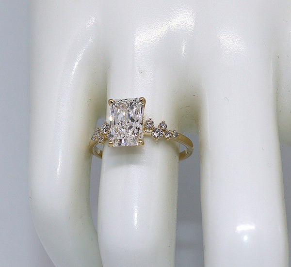 Lab Grown - Diamanten ring - 17.5 mm