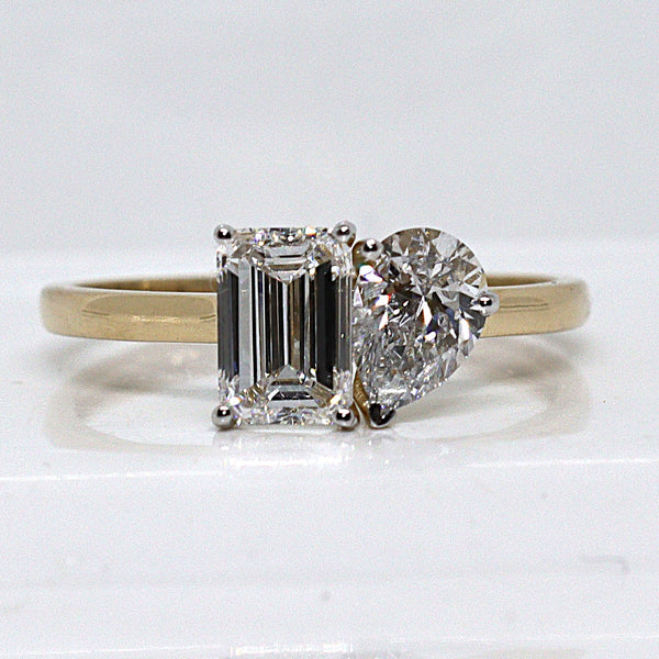 Lab Grown - Diamanten ring - 17.5 mm