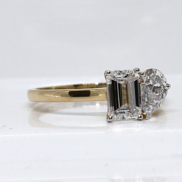 Lab Grown - Diamanten ring - 17.5 mm