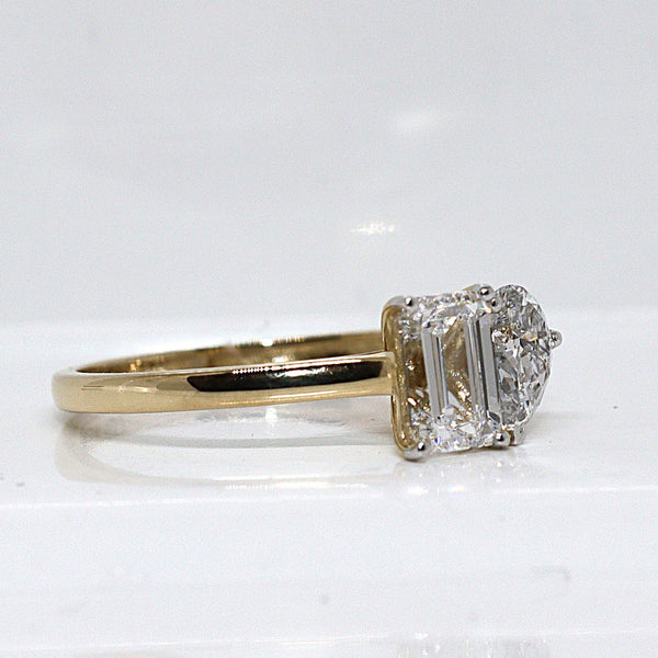 Lab Grown - Diamanten ring - 17.5 mm