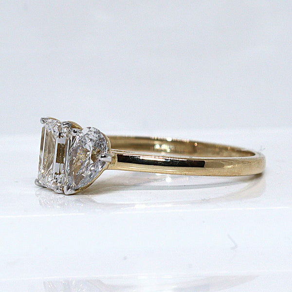 Lab Grown - Diamanten ring - 17.5 mm