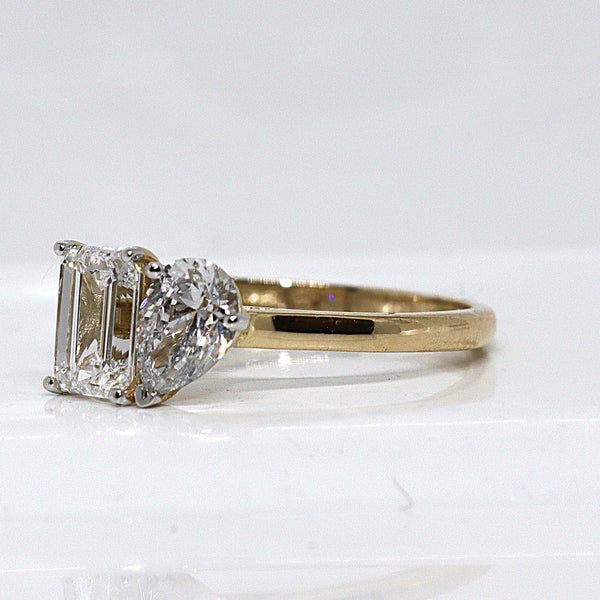 Lab Grown - Diamanten ring - 17.5 mm