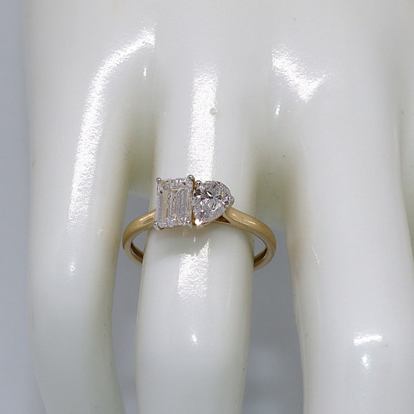 Lab Grown - Diamanten ring - 17.5 mm