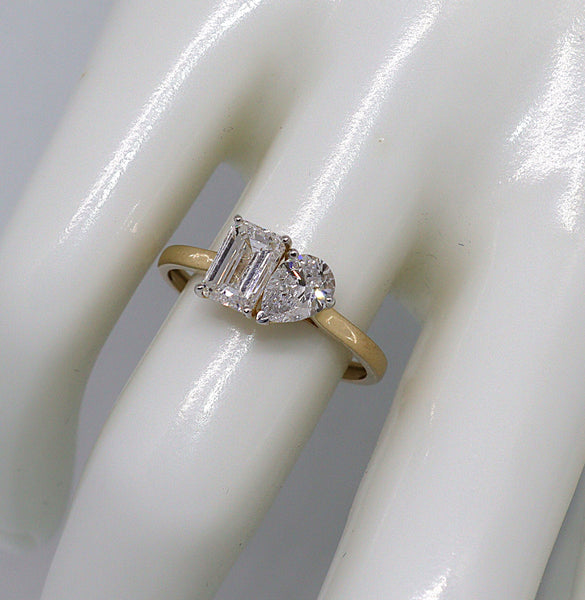 Lab Grown - Diamanten ring - 17.5 mm