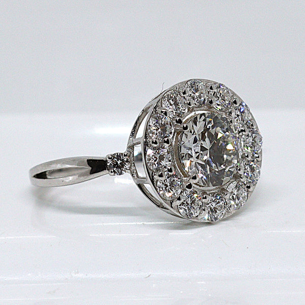 Lab Grown - Diamanten ring - 17.5 mm