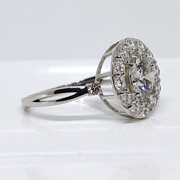 Lab Grown - Diamanten ring - 17.5 mm