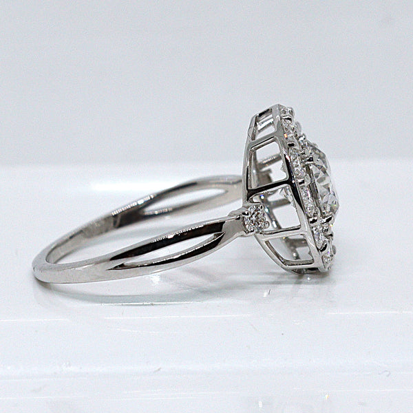 Lab Grown - Diamanten ring - 17.5 mm
