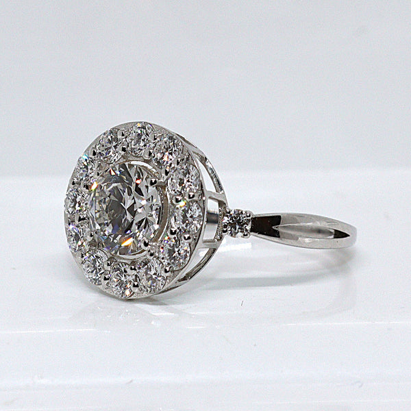 Lab Grown - Diamanten ring - 17.5 mm