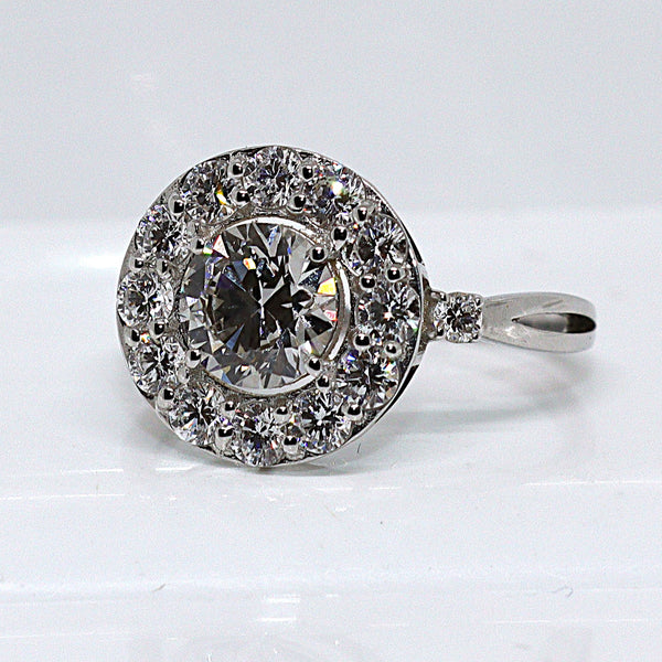 Lab Grown - Diamanten ring - 17.5 mm