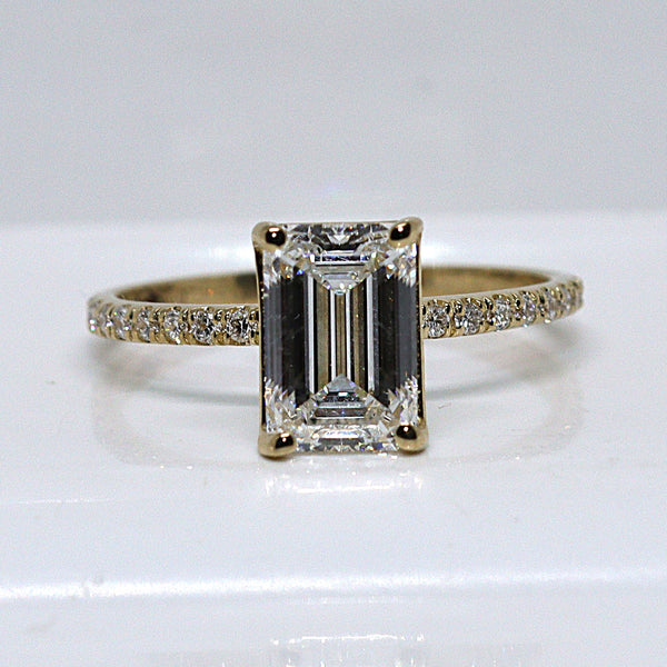 Lab Grown - Diamanten ring - Maat: 17.3 mm