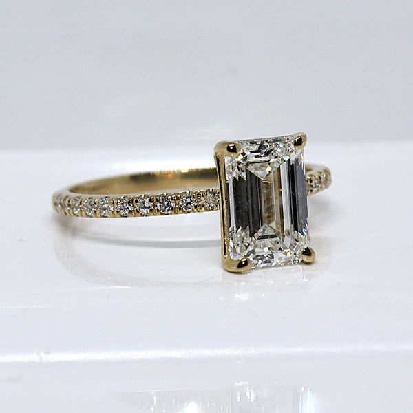 Lab Grown - Diamanten ring - Maat: 17.3 mm