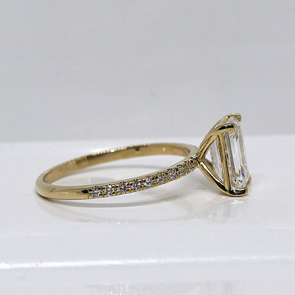 Lab Grown - Diamanten ring - Maat: 17.3 mm