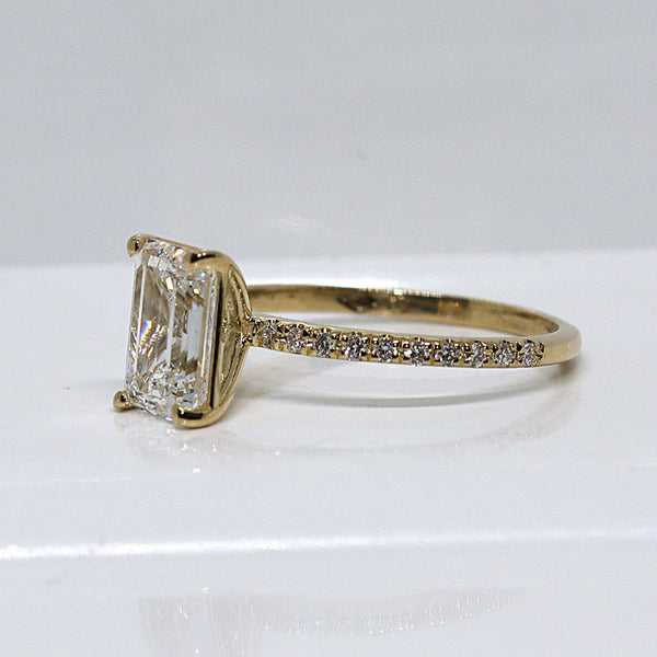 Lab Grown - Diamanten ring - Maat: 17.3 mm