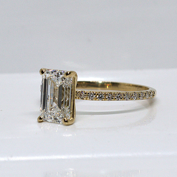 Lab Grown - Diamanten ring - Maat: 17.3 mm