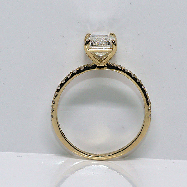 Lab Grown - Diamanten ring - Maat: 17.3 mm