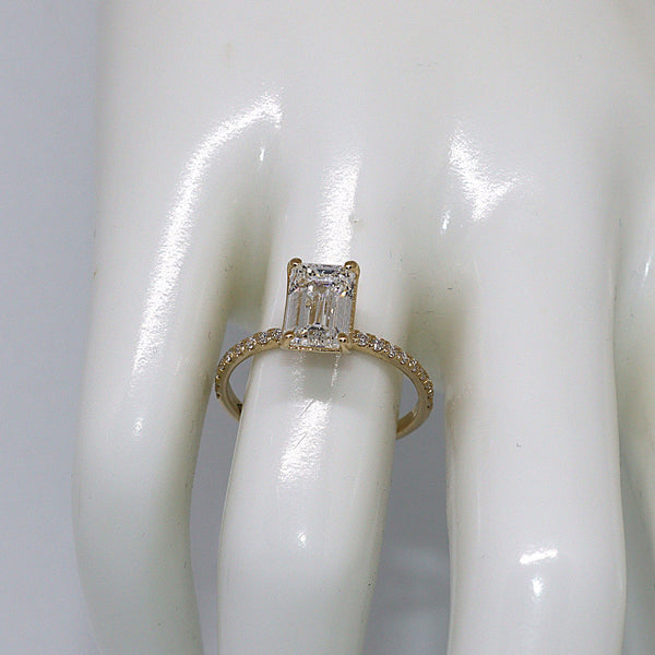 Lab Grown - Diamanten ring - Maat: 17.3 mm