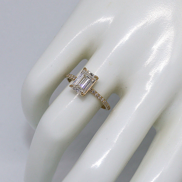 Lab Grown - Diamanten ring - Maat: 17.3 mm