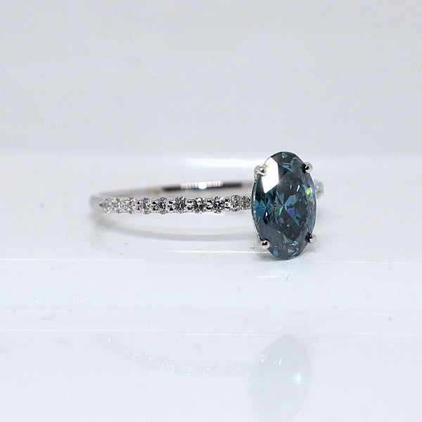 Lab Grown - Diamanten ring - 17.7 mm