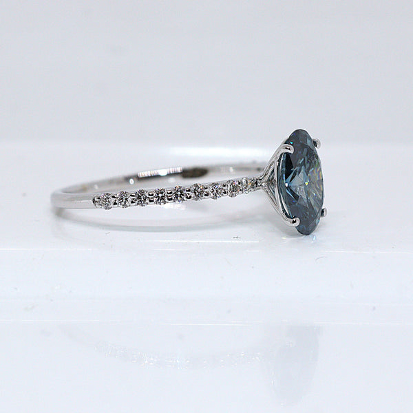 Lab Grown - Diamanten ring - 17.7 mm