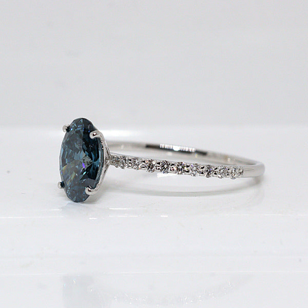 Lab Grown - Diamanten ring - 17.7 mm