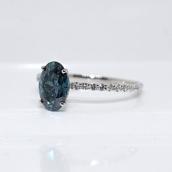 Lab Grown - Diamanten ring - 17.7 mm