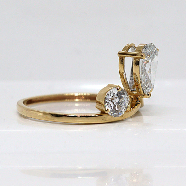 Lab Grown - Diamanten ring - 17.5 mm
