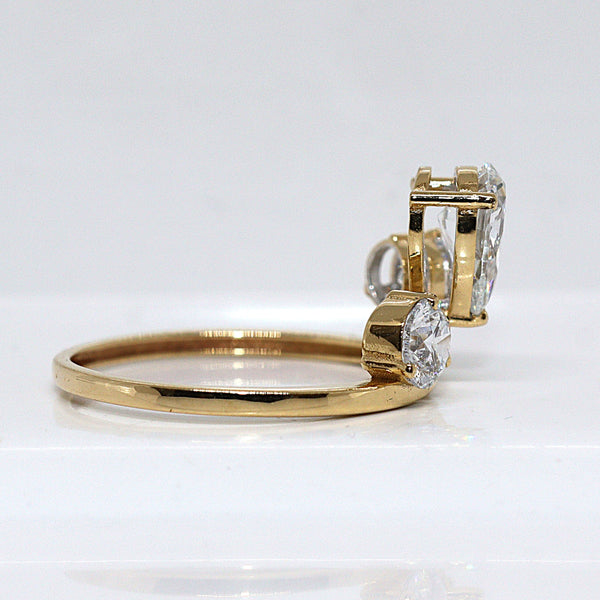 Lab Grown - Diamanten ring - 17.5 mm