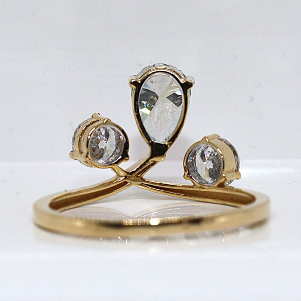 Lab Grown - Diamanten ring - 17.5 mm