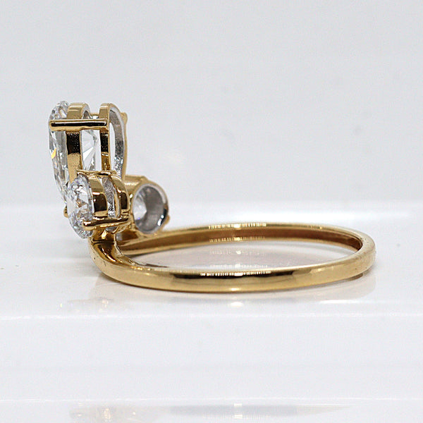 Lab Grown - Diamanten ring - 17.5 mm