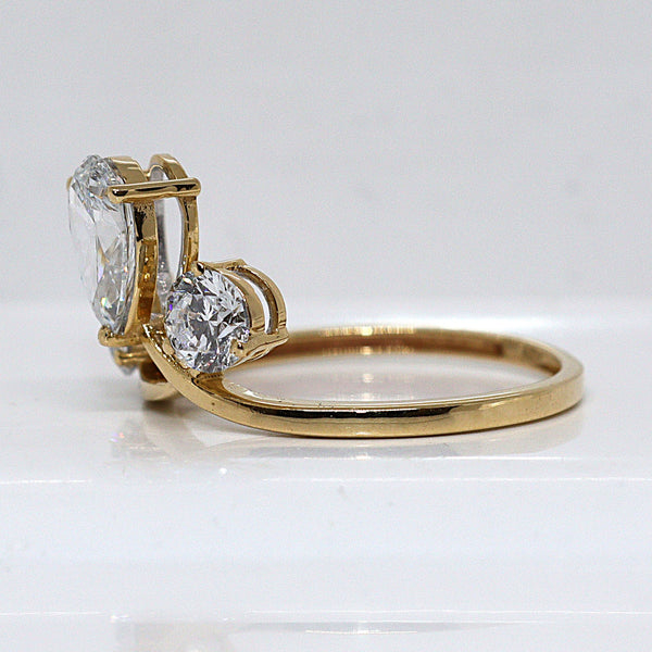 Lab Grown - Diamanten ring - 17.5 mm
