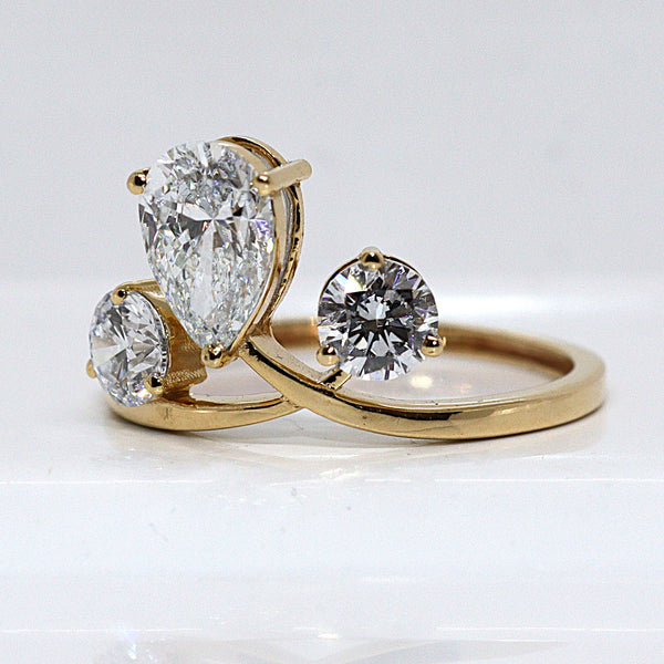 Lab Grown - Diamanten ring - 17.5 mm