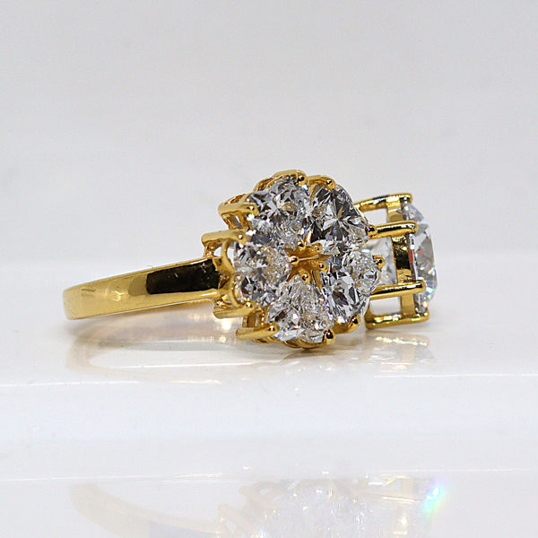 Lab Grown - Diamanten ring - 17.5 tot 19 mm,