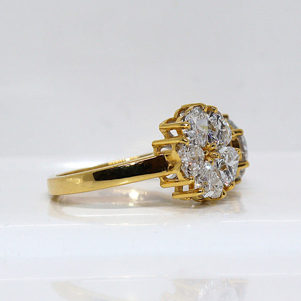 Lab Grown - Diamanten ring - 17.5 tot 19 mm,