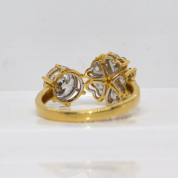 Lab Grown - Diamanten ring - 17.5 tot 19 mm,