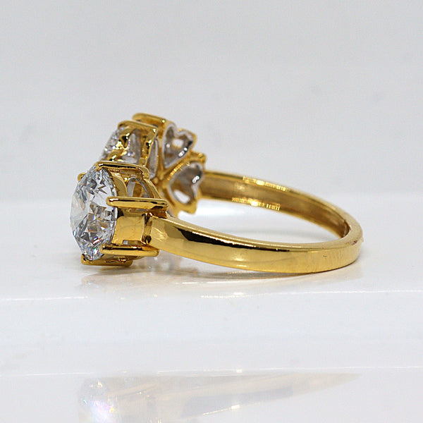 Lab Grown - Diamanten ring - 17.5 tot 19 mm,