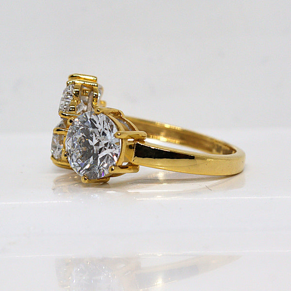 Lab Grown - Diamanten ring - 17.5 tot 19 mm,