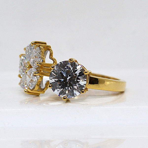 Lab Grown - Diamanten ring - 17.5 tot 19 mm,